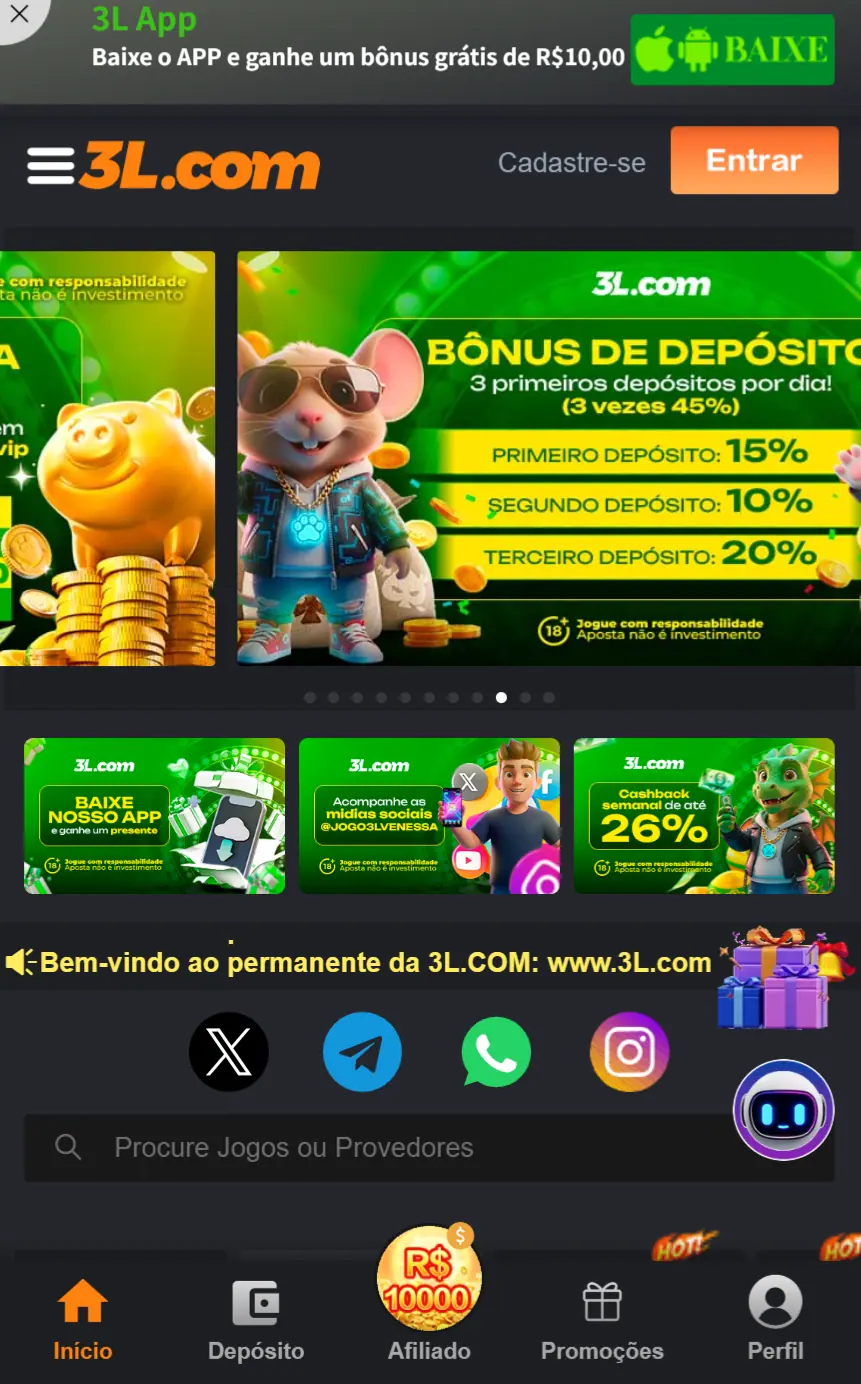 3l Jogue hoje roleta brasileira em reais Aposte Seguro